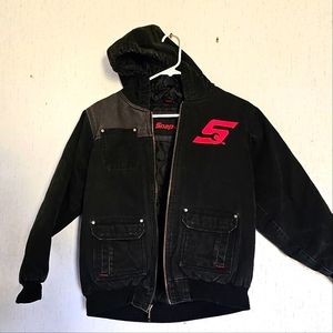 Snap-on brand youth heavy canvas jacket in size Large.  In like new condition